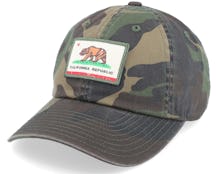 California Badger Slouch Camoflage Dad Cap - American Needle