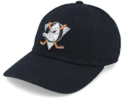 Anaheim Ducks Blue Line Black Dad Cap