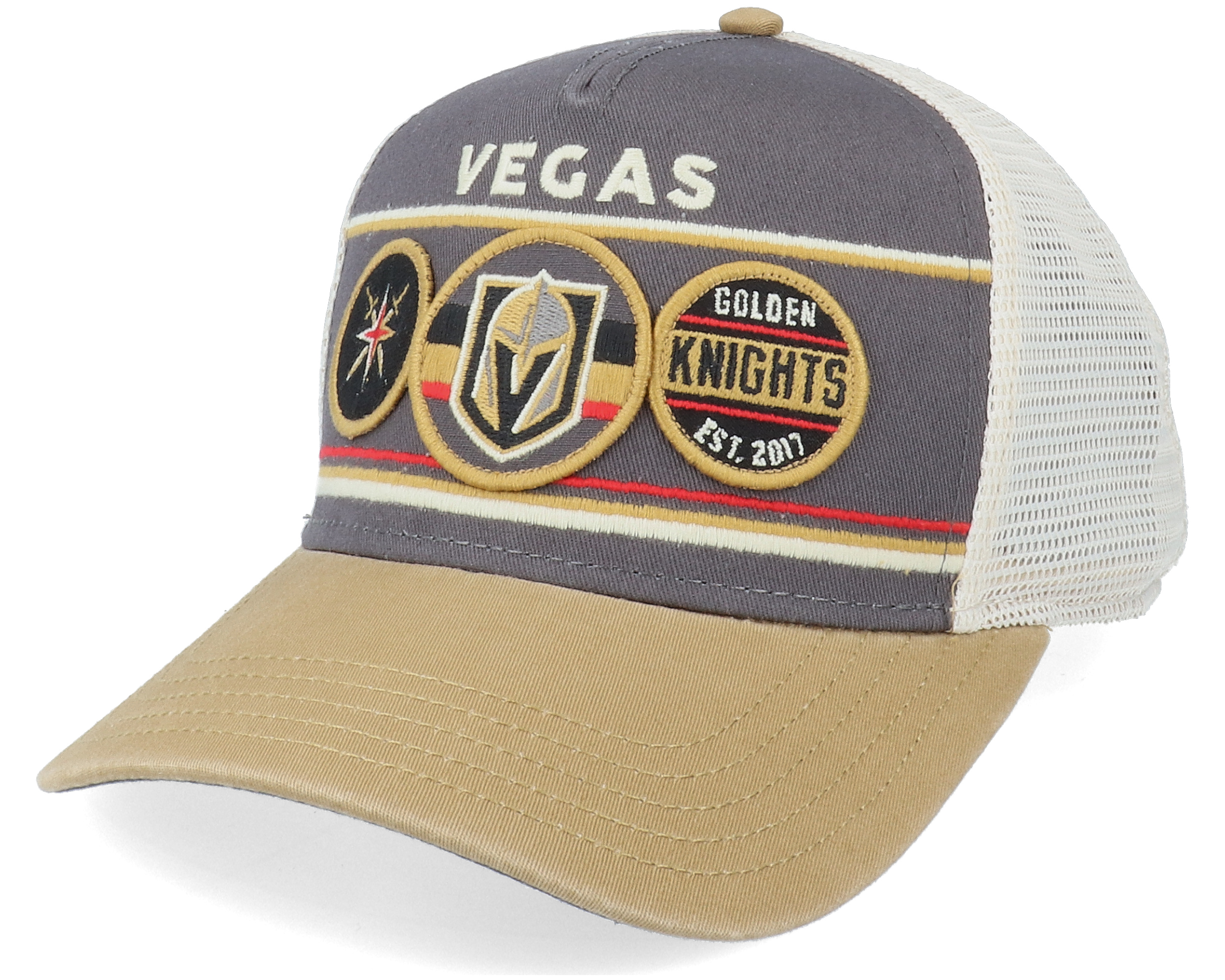 American Needle Vegas Golden Knights Domino Adjustable Mesh Back Hat