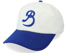 Brooklyn Tip-Tops Archive Legend Ivory/Royal Dad Cap - American Needle