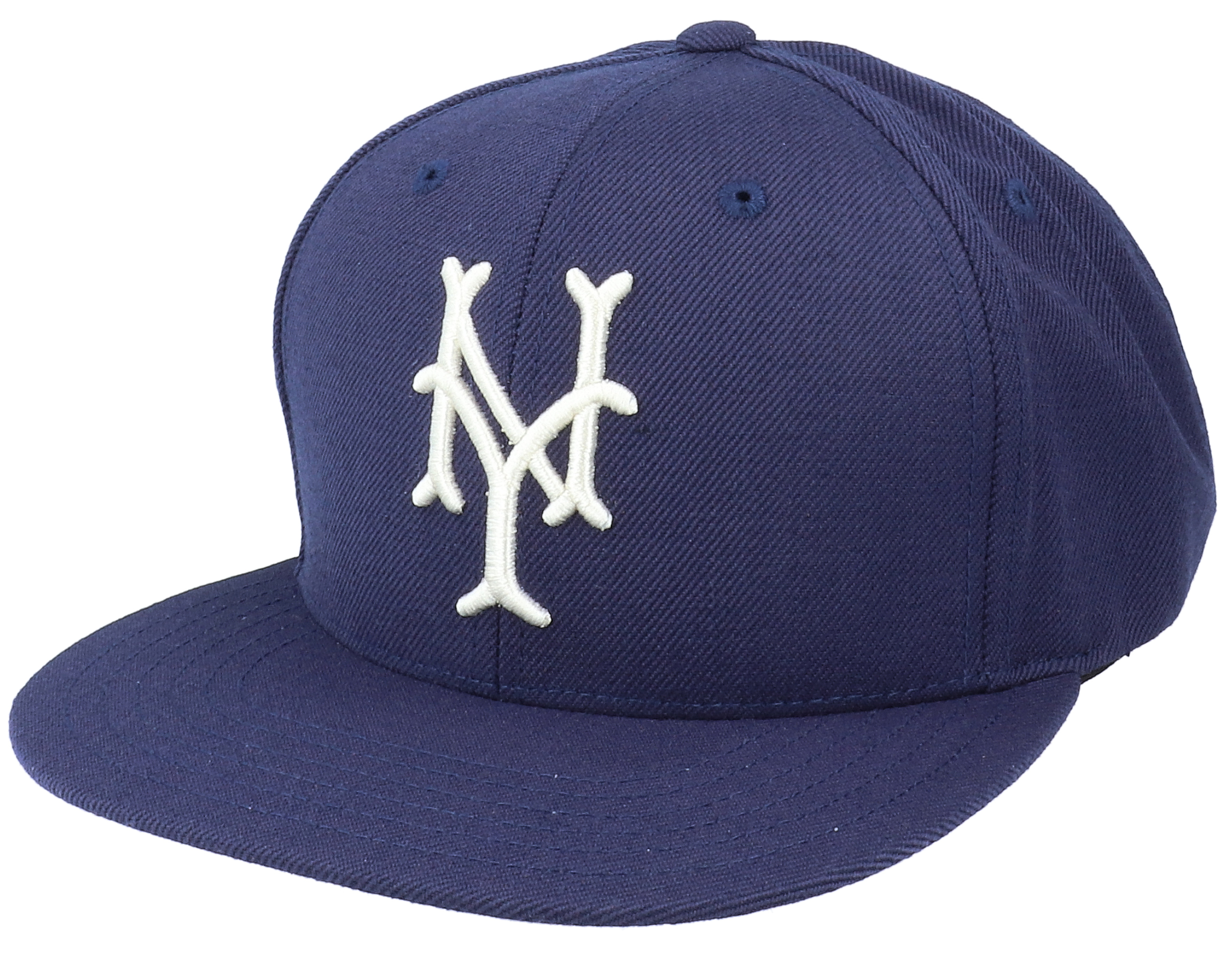navy mets hat