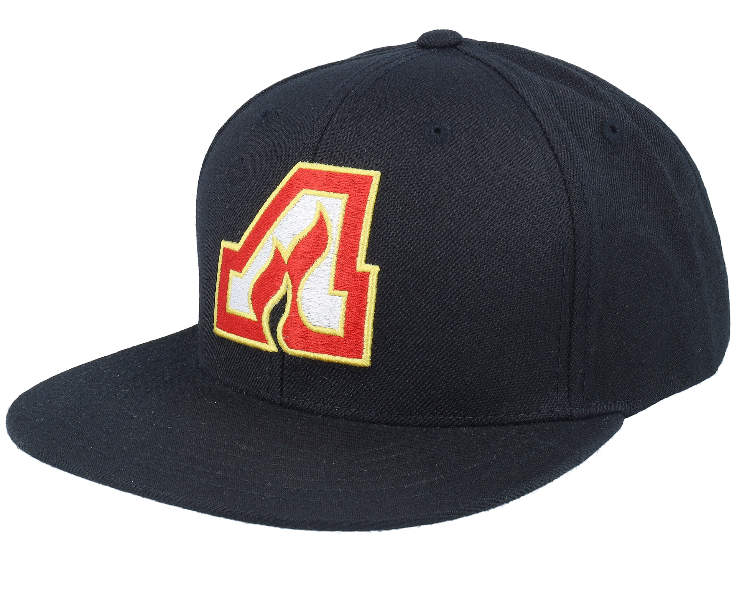 Atlanta Flames NHL Archive 400 Black Snapback | Hatstorecanada.com