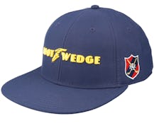 Foot Wedge Covert 19Th Hole Golf Navy Snapback - American Needle