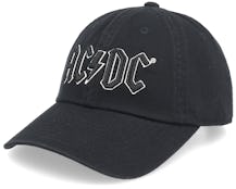 ACDC Ballpark Black Dad Cap - American Needle