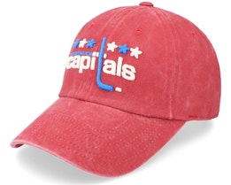 Washington Capitals New Raglin Dark Red Dad Cap - American Needle
