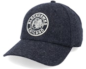Chicago Blackhawks NHL Archive Legend Black Dad Cap