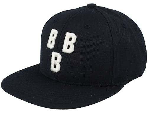 American Needle - Black snapback Cap - Baltimore Black Sox NL Archive 400 Black Snapback @ Hatstore