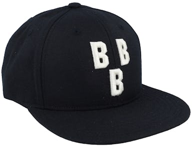 American Needle - Black snapback Cap - Baltimore Black Sox NL Archive 400 Black Snapback @ Hatstore