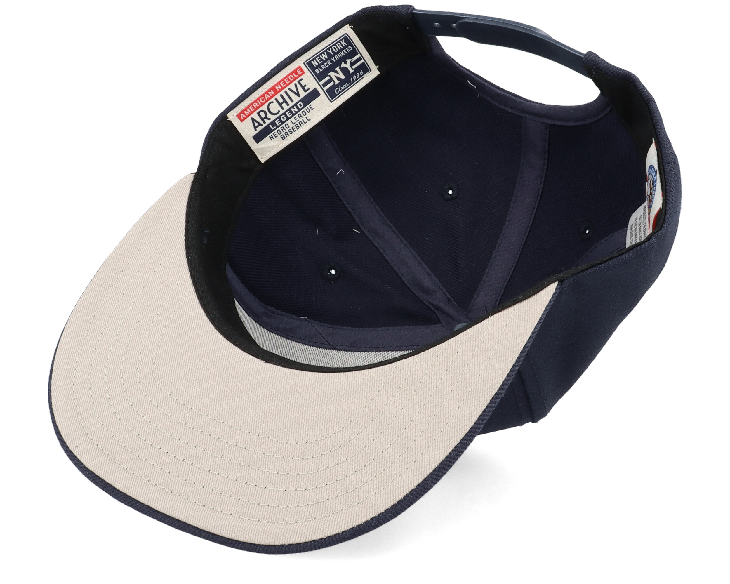 New York Black Yankees Nl Archive 400 Navy Snapback