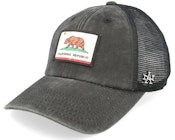 California Badger Black Trucker