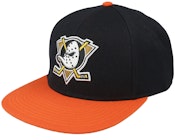 Anaheim Ducks 400 Series Black/Orange Snapback