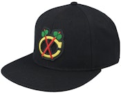 Chicago Blackhawks NHL Archive 400 Black Snapback
