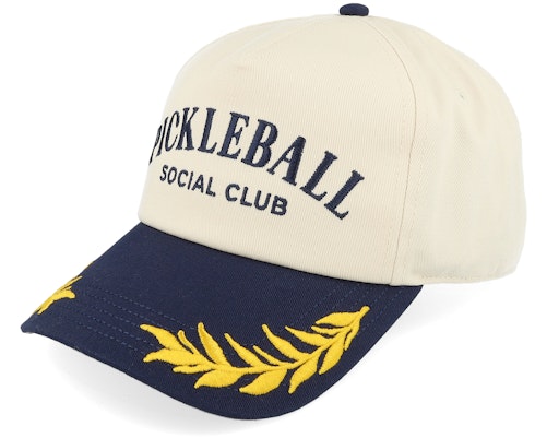 Pickle Ball Club Captain Ivory/Navy A-Frame - Main Image