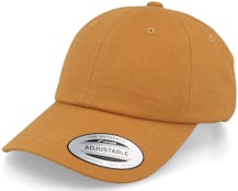 Canvas Light Brown Dad Cap - Yupoong