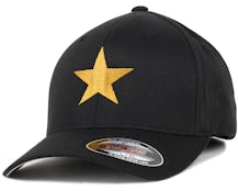 Star Black/Gold Flexfit - Iconic