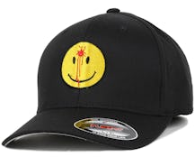 Smiley Headshot Black/Yellow Flexfit - Iconic