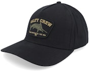 Billfisher Strapback Black A-Frame Adjustable