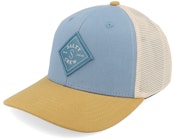 Kids Sealine Boys Retro Pilot Blue Bone Brown Trucker