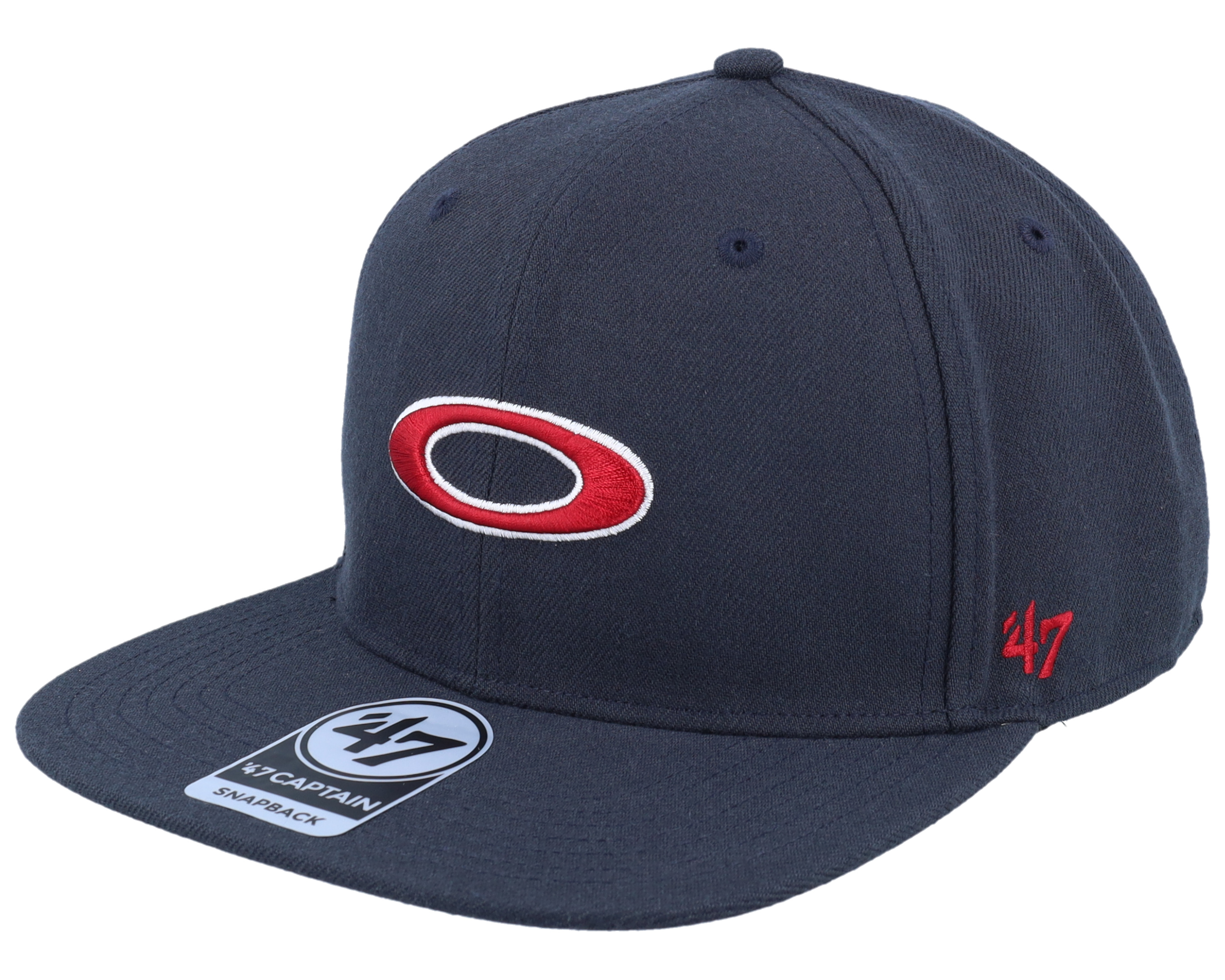 47 B1b Ellipse Hat Abyss/Iron Red/White Snapback Oakley