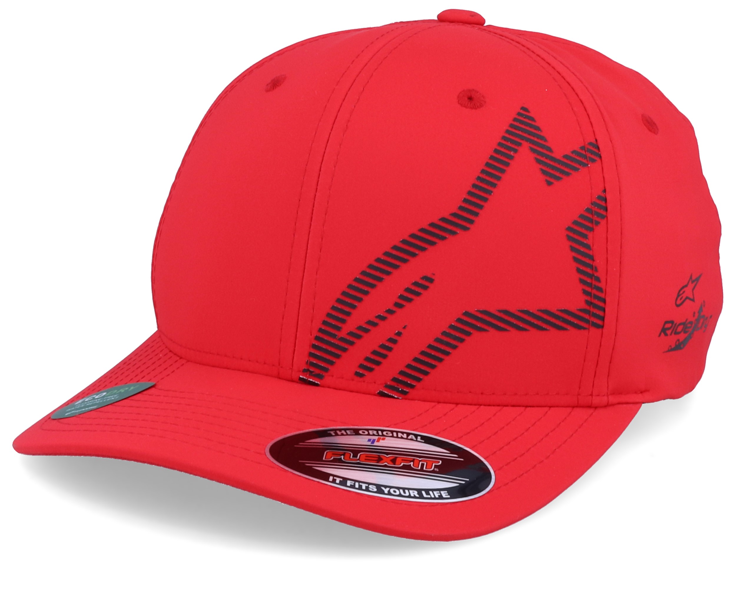 Corp Shift WP Tech Red/Black Flexfit - Alpinestars cap