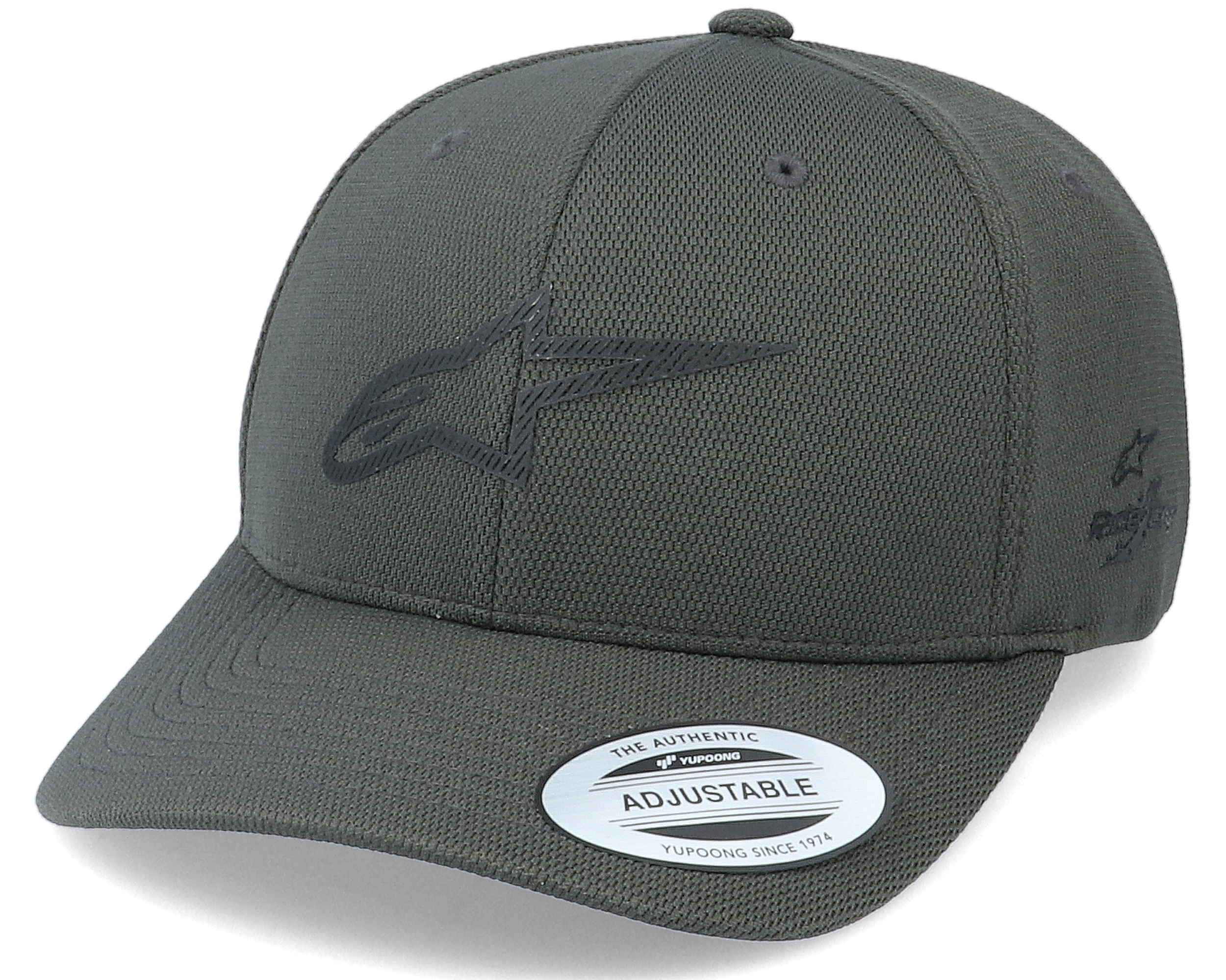 Ageless Velo Tech Charcoal Adjustable - Alpinestars cap | Hatstoreworld.com