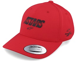 Angle Velo Tech Hat Red Adjustable - Alpinestars