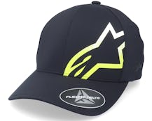 Corp Comet Delta Hat Black/Hi Vis Y. Flexfit - Alpinestars