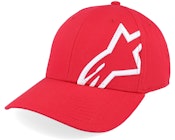 Corp Snap 2 Hat Red/White Flexfit