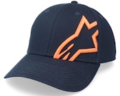 Corp Snap 2 Hat Navy/Orange Adjustable