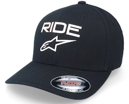 Ride Transfer Hat Black/White Flexfit - Alpinestars