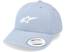 Alpha Hat Grey Heather Adjustable - Alpinestars