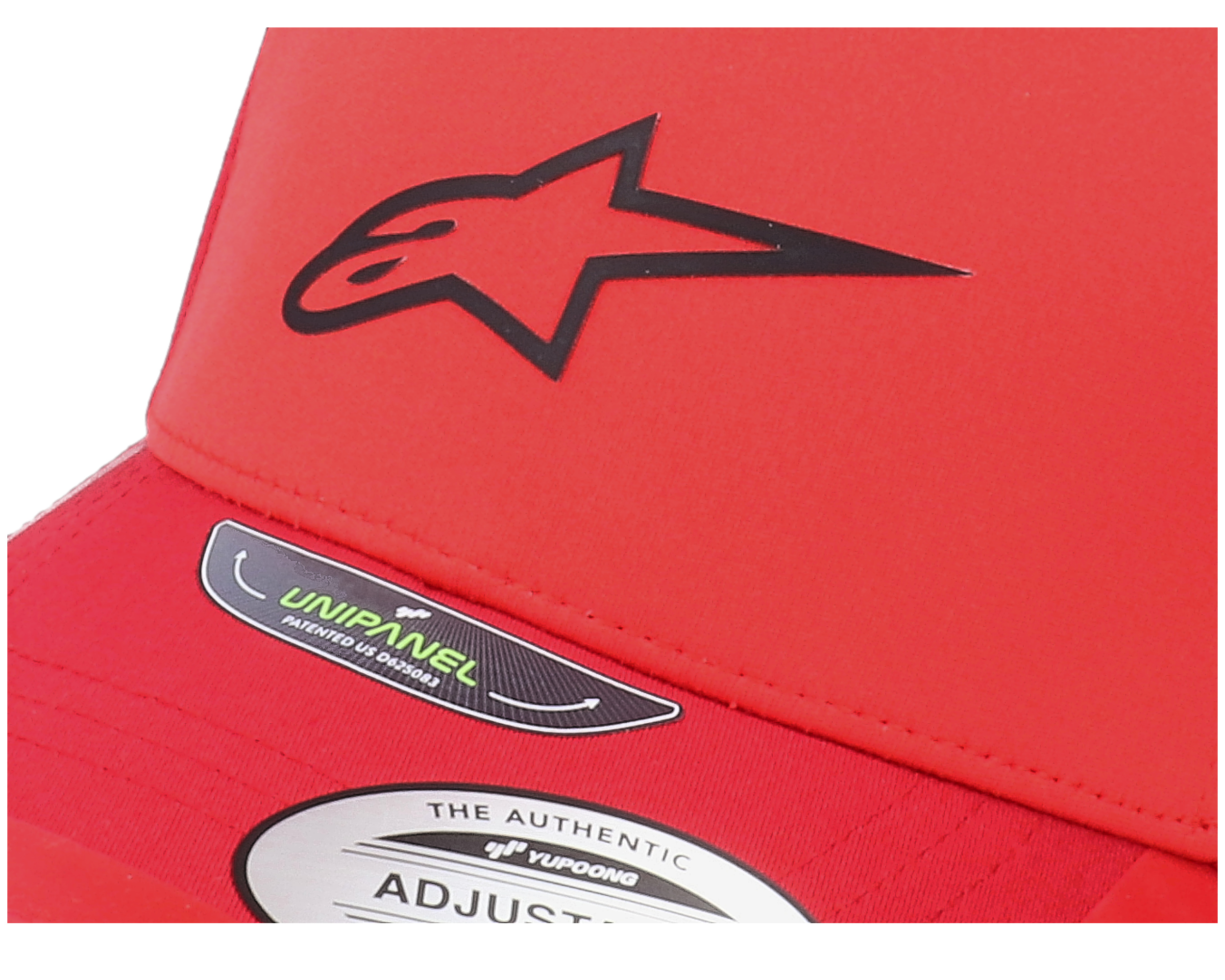 Sleek Hat Red Adjustable