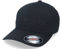 Linear Hat Black/Black Flexfit - Alpinestars