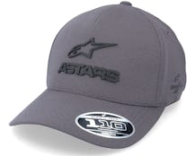Stout Tech Hat Charcoal/Black Adjustable - Alpinestars