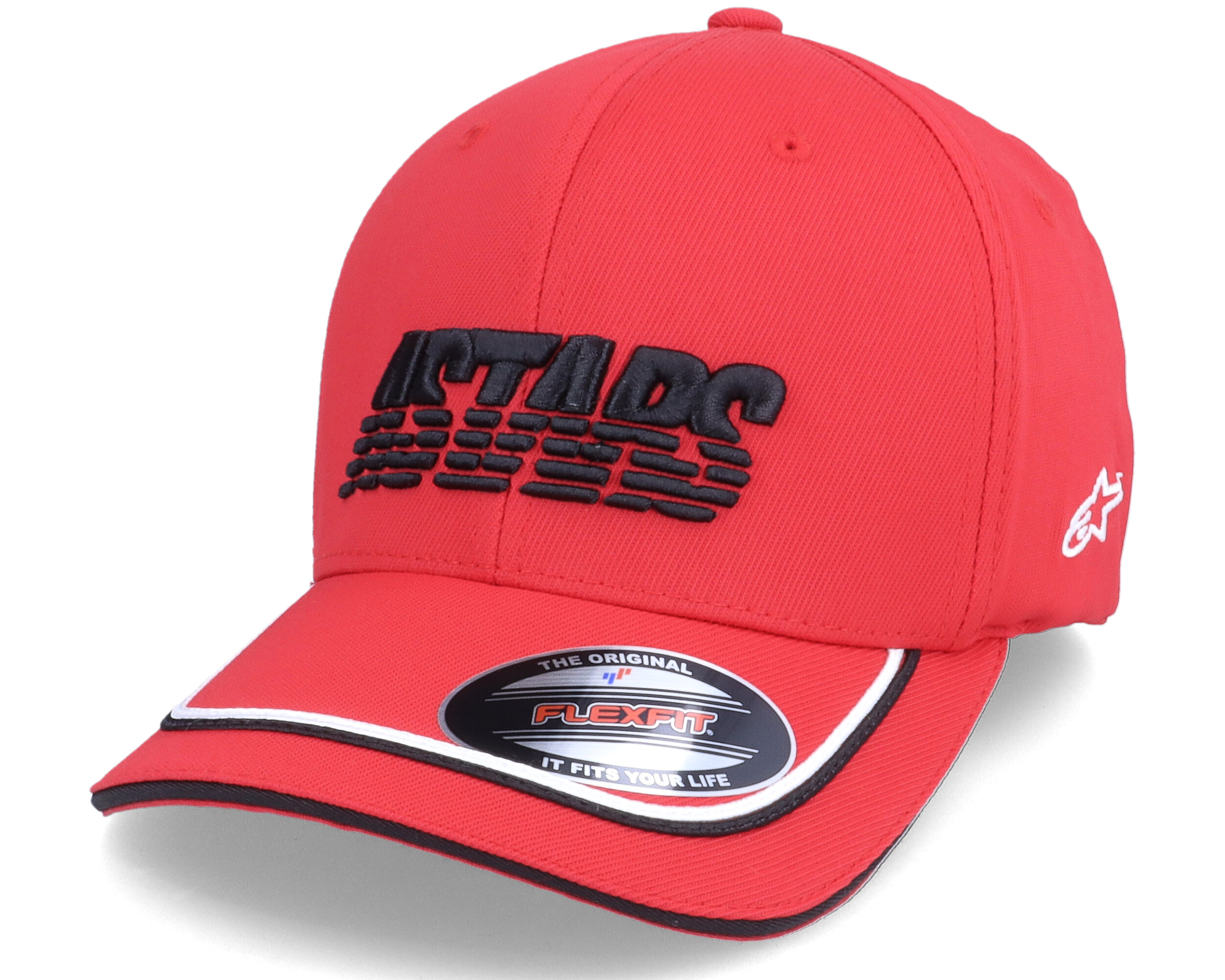 Leader Hat Red Flexfit - Alpinestars cap | Hatstoreworld.com