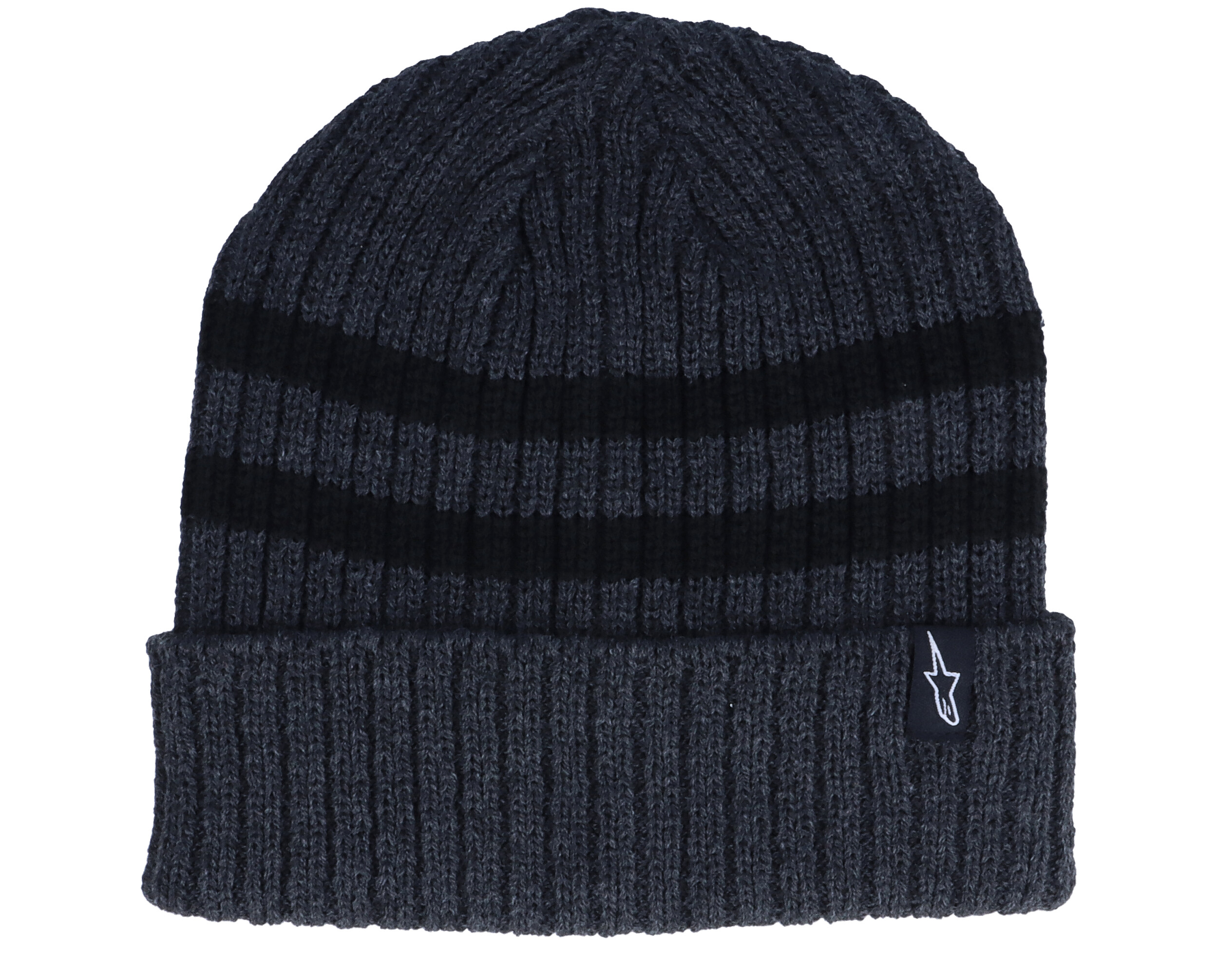 Roller Beanie Charcoal Heather/Black Cuff Alpinestars beanie
