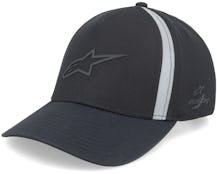 Wedge Tech Hat Black Adjustable - Alpinestars