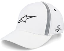 Wedge Tech Hat White Adjustable - Alpinestars