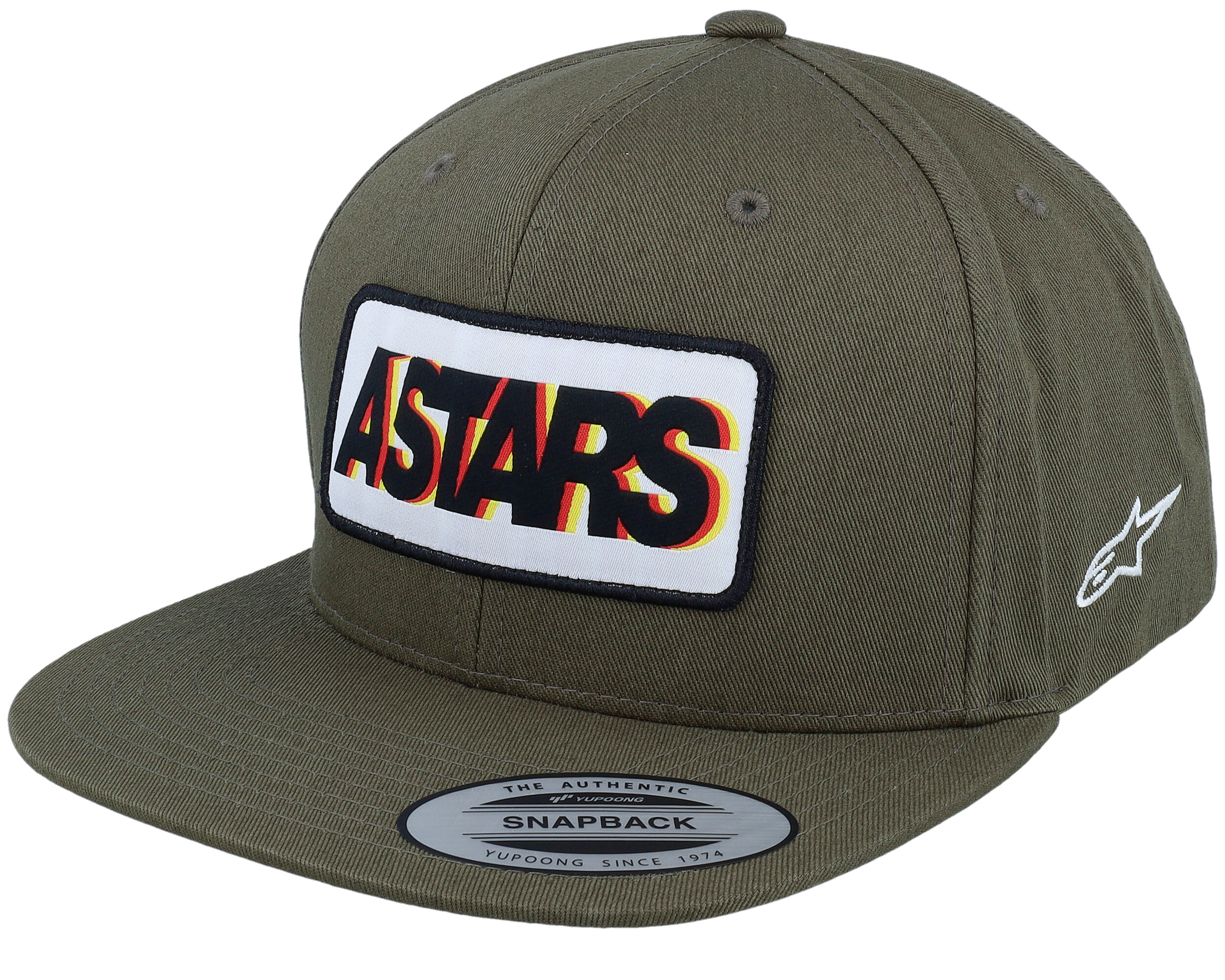 Speedbar Military Snapback - Alpinestars キャップ、 | Hatstore.com