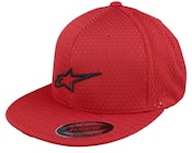 Sprint Mesh Hat Red/Black Fitted