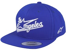 Los Angeles Hat Blue/White Snapback - Alpinestars