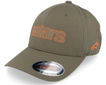 Perpetuity Hat Military Orange Flexfit - Alpinestars