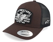 Heritage Patch Hat Brown/Black Trucker