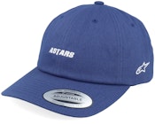 Deduce Strapback Hat Blue Dad Cap