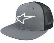 Corp Grey/Black A-frame Trucker