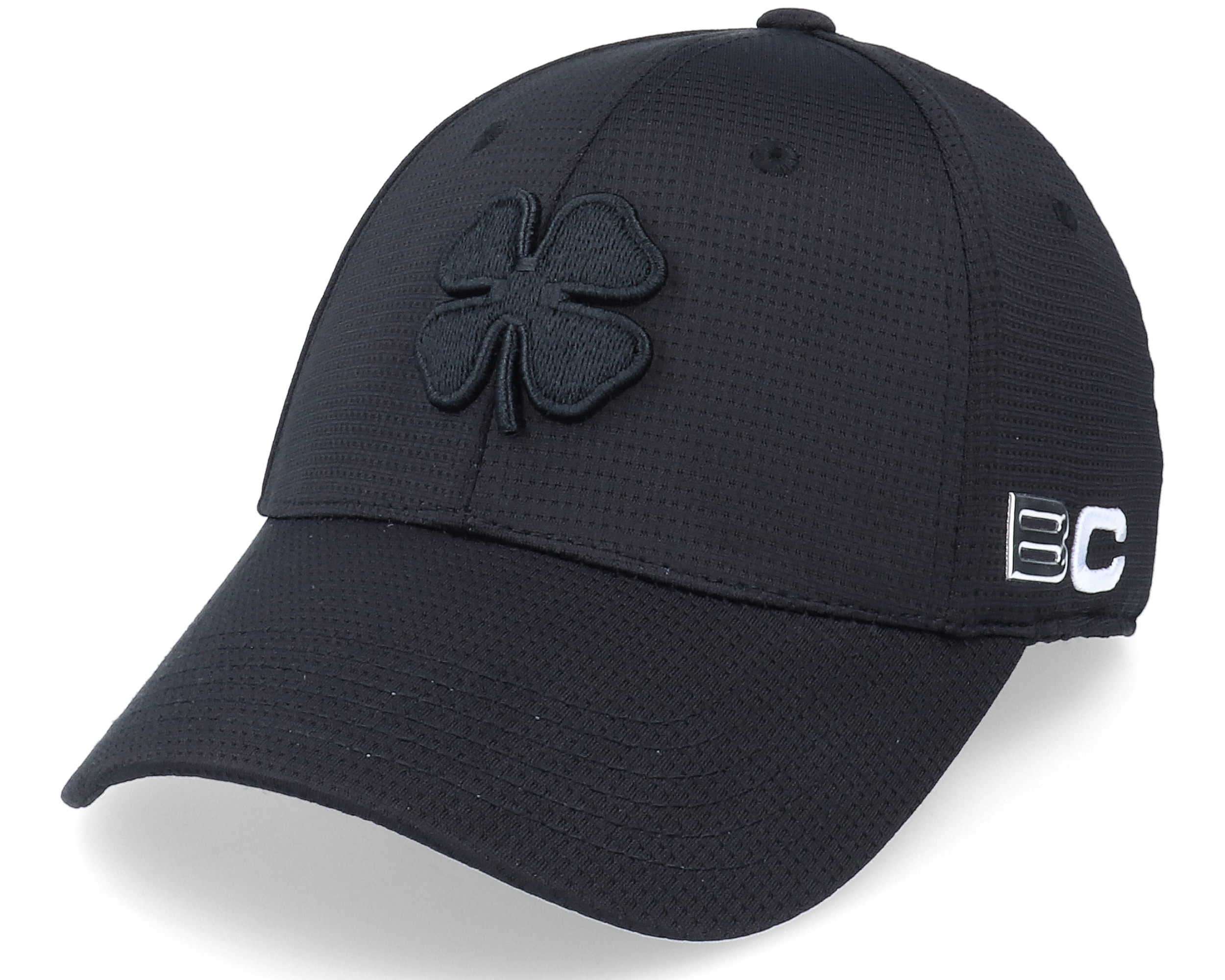 Iron X Shadow Black/Black Flexfit Black Clover cap