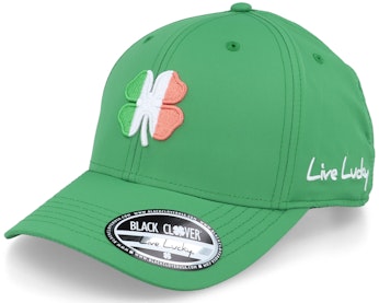 Live Lucky Lucky Green Fitted Hat Ireland Classic Green/3D Flag