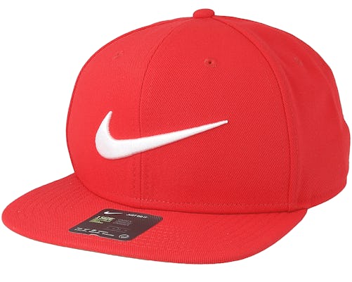 het kan stuk Frank Worthley Swoosh Pro University Red/White Snapback - Nike Cap | Hatstore.nl