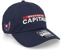 Washington Capitals Authentic Pro Game&Train Athl Navy Dad Cap - Fanatics