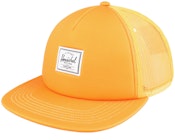 Whaler Mesh Classic Logo Safety Orange Trucker